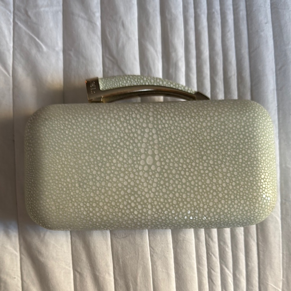 Vince Camuto Cream Clutch